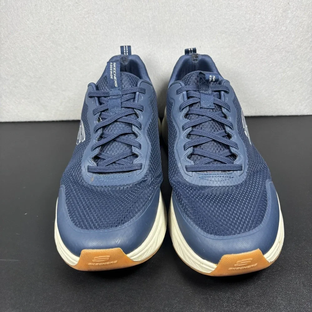 Skechers Mens Edgeride Rekze Navy Blue Sneakers Size 12 Mesh Athletic 232835